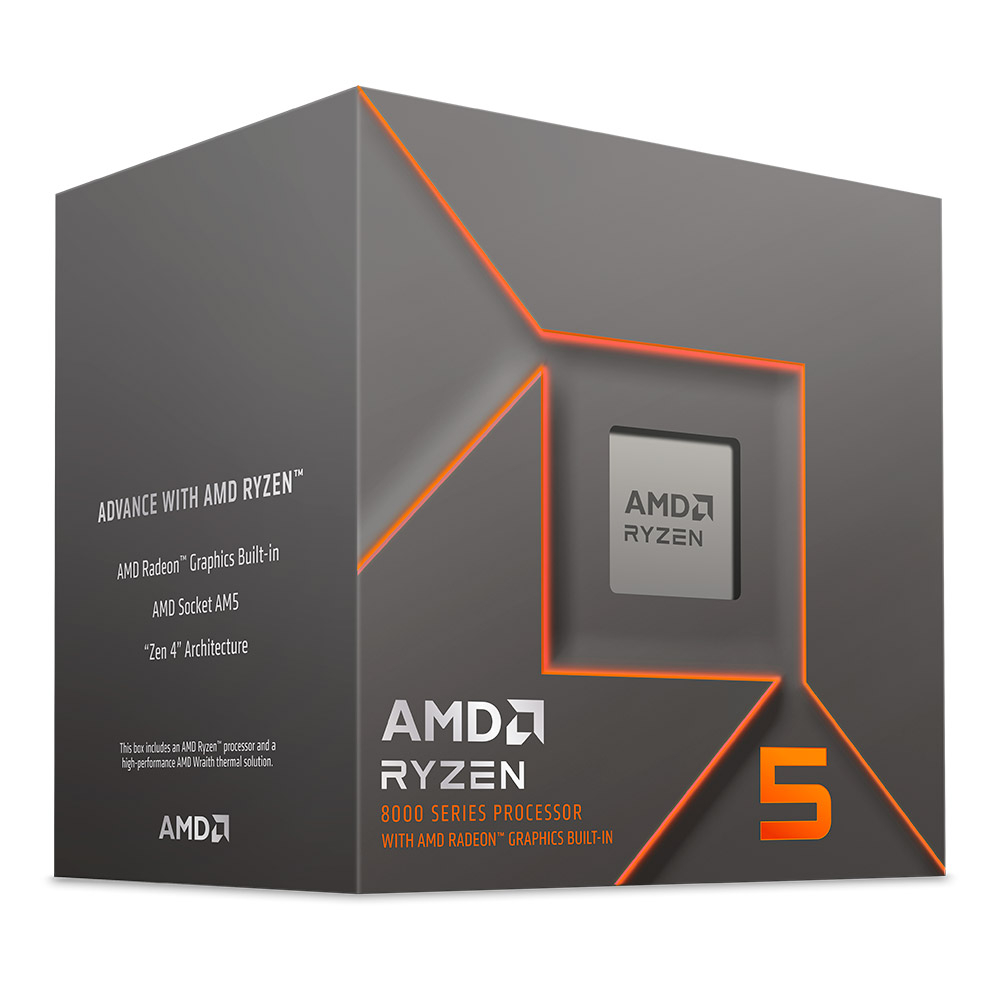 Processador AMD Ryzen 5 8500G 6-Core 3.5GHz 2